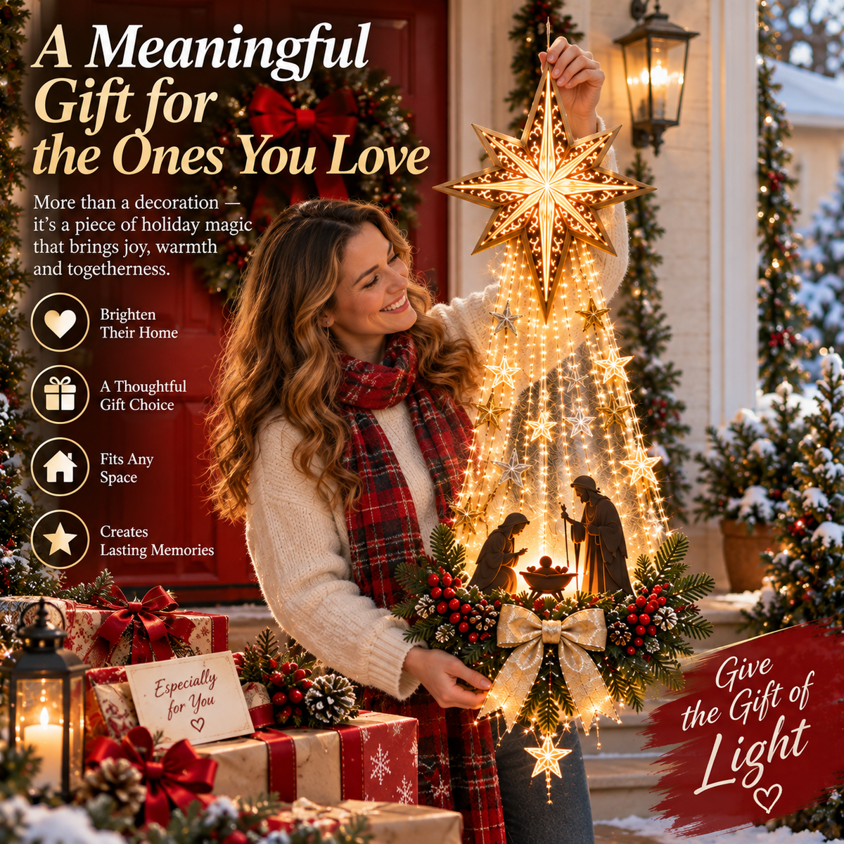 ✨Last Day 90% OFF✨ Bethlehem Star Symbolizes the birth of life.