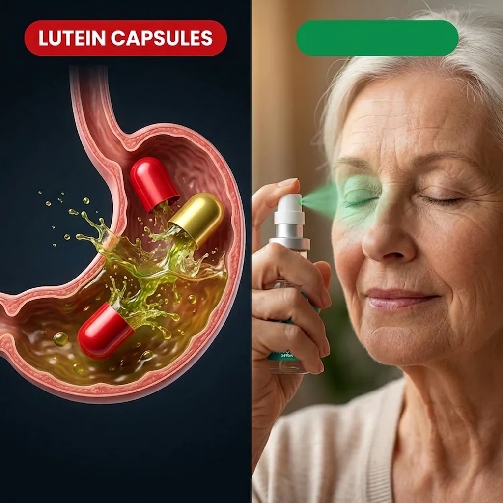 Lutein eye spray