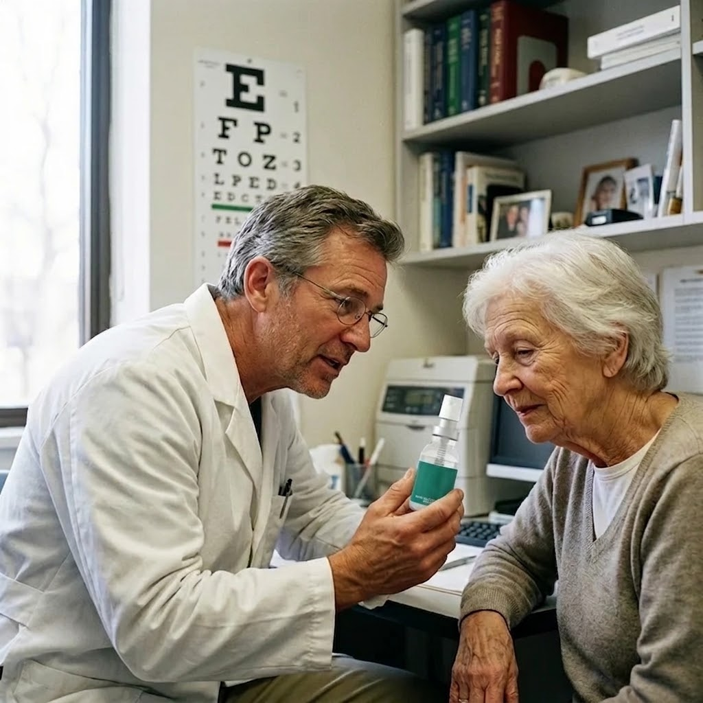 Ophthalmologist consultation