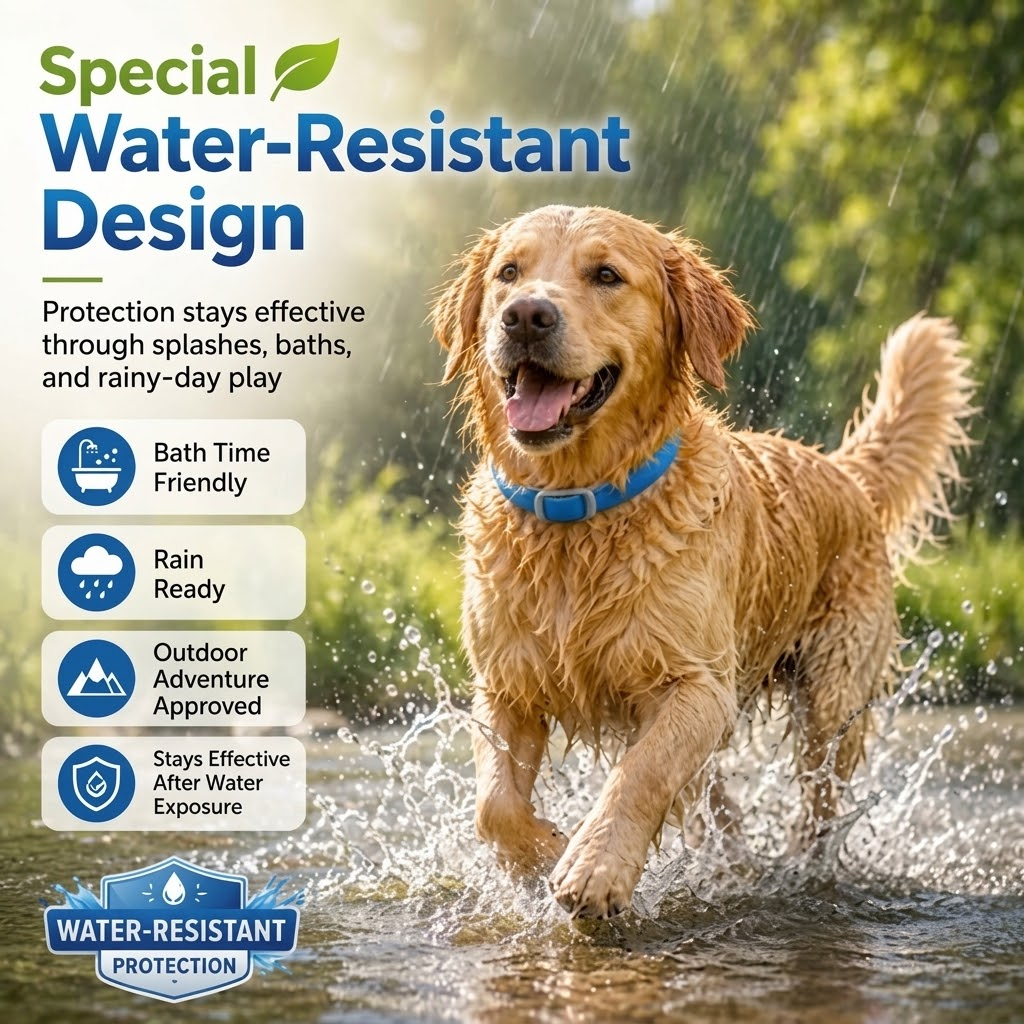 2-in-1 Natural Essential Oil Pet Pest Repellent & Calming Pheromone Collar