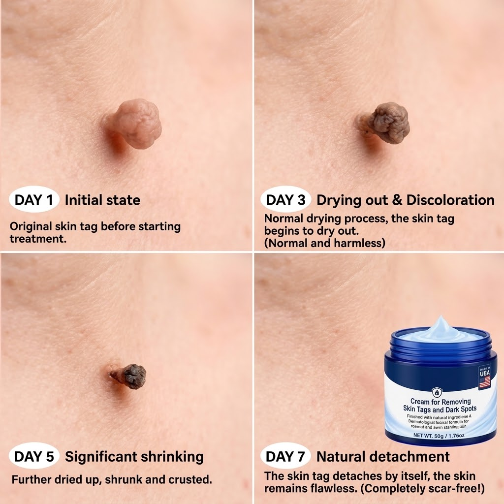 Advanced Correcting Cream for Skin Tags, Moles & Spots – 7‑Day Painless & Scar‑Free – Advanced Care for Skin Imperfections