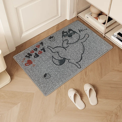 Non-Slip Printed Entry Door Mat & Indoor Floor Rug
