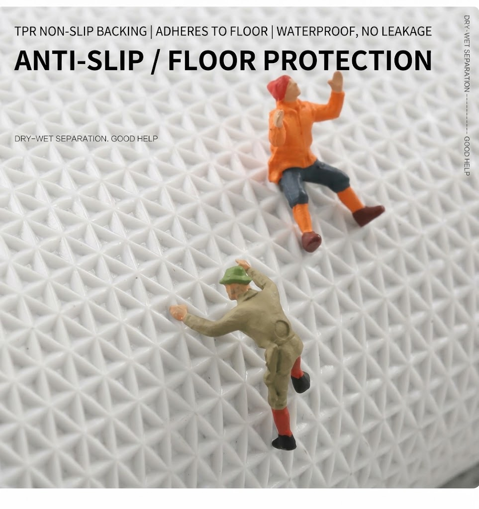 Ultra-Absorbent Soft Microfiber Bathroom Rug