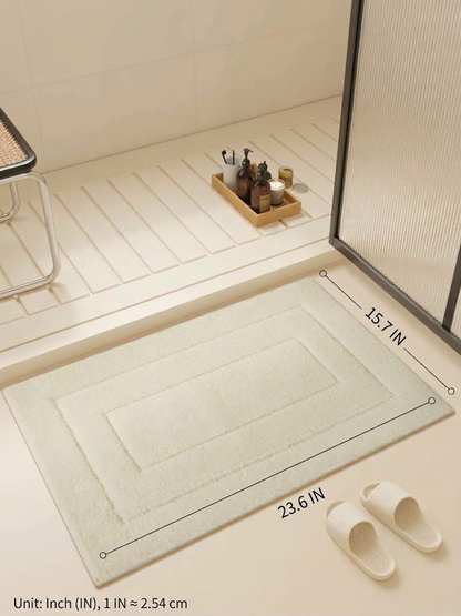 Ultra-Absorbent Soft Microfiber Bathroom Rug