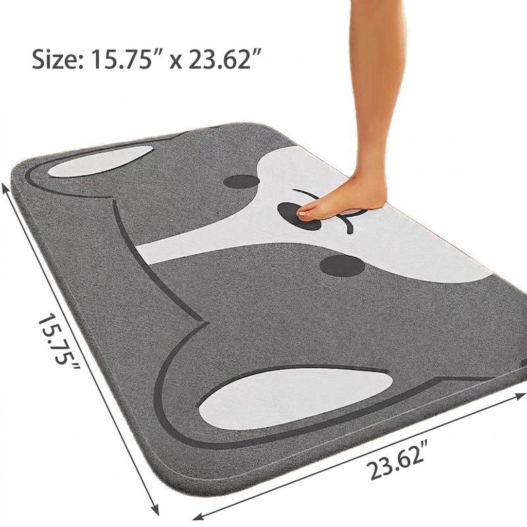 Super Absorbent Soft Diatomite Bathroom Mat