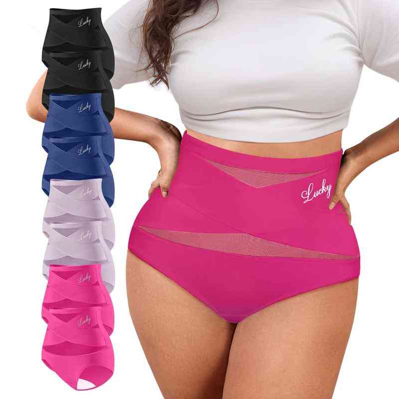 🌸 LAST DAY! Buy 1 Get 1 FREE ✨ Plus-Size High-Waist Tummy Control Panties