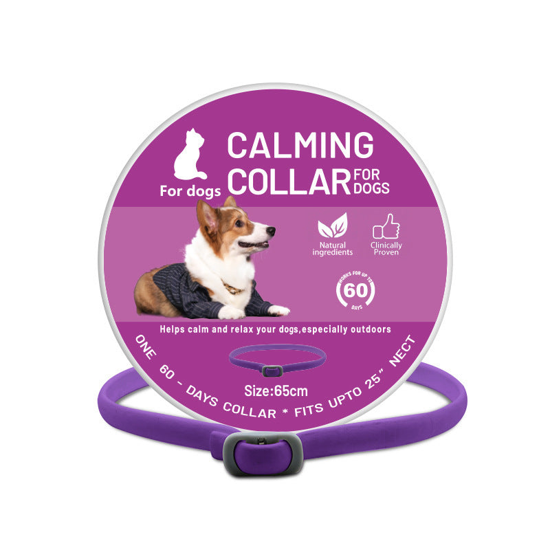 2-in-1 Natural Essential Oil Pet Pest Repellent & Calming Pheromone Collar