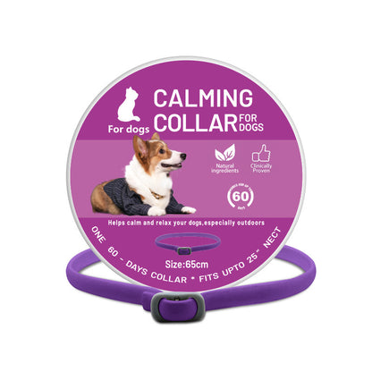 2-in-1 Natural Essential Oil Pet Pest Repellent & Calming Pheromone Collar