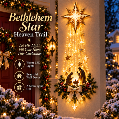 ✨Last Day 90% OFF✨ Bethlehem Star  Symbolizes the birth of life.
