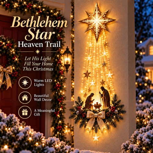 ✨Last Day 90% OFF✨ Bethlehem Star  Symbolizes the birth of life.