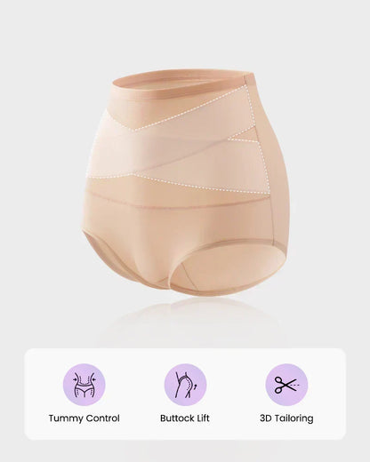 🌸 LAST DAY! Buy 1 Get 1 FREE ✨ Plus-Size High-Waist Tummy Control Panties