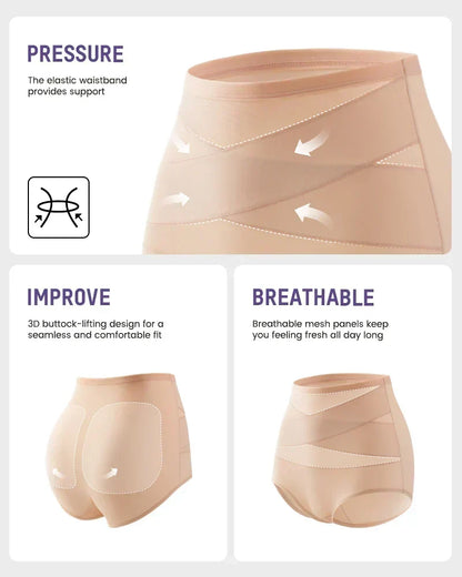 🌸 LAST DAY! Buy 1 Get 1 FREE ✨ Plus-Size High-Waist Tummy Control Panties